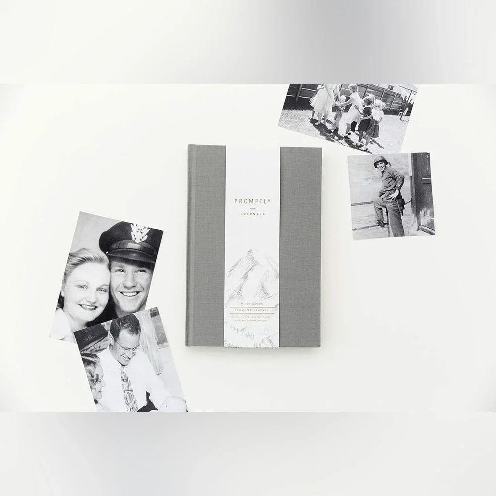 Prompted Autobiography Journal From Birth to Golden Years Preserving History
